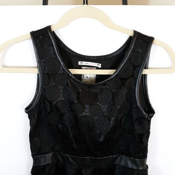 Yoana Baraschi Black Lace Cocktail/Party Dress 6 - Picture 2 of 8